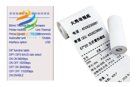 phân biệt giấy in nhiệt màu xanh và giấy in nhiệt màu đen